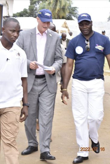 US Ambassador to Liberia Attends Sunoco Lubricants Launch